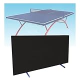 LVLDAWA Table Tennis Baffle, Single Self-Study Training Partitions Screen with Swivel Stand, Can DIY Stadium Contest Surround Barrier Block for Apartments, School (Color : Black, Size : 140X75CM-4PC
