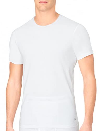 Calvin Klein Men's Cotton Slim Fit Crew Neck T-Shirts