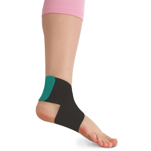 Image of Flamingo Ankle Binder for Injuries, Ankle Protection Guard for Pain Relief and Recovery | Ankle Band for Men & Women | Size - Medium | Pack of 1 | Black