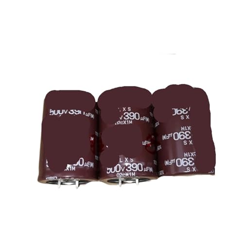 Condensadores electrolíticos 390UF 500V filtros electrónicos 35x50mm repuestos fuentes alimentación