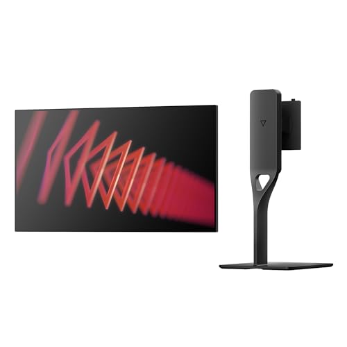 Image of DOUGH Spectrum One 27-Inch Gaming Monitor - 4K HDR, 144Hz Refresh Rate, 1ms Response, IPS Panel, Freesync Premium Pro, USB-C Docking, DisplayPort, HDMI (Eve Spectrum) (Monitor with Stand, Glossy)