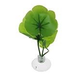 CAPASTEC Betta Fish Leaf, Natural Habitat Simulation for Betta Spawnings Grounds, Betta Spawnings Leaves, Resting Bed, Large Small Leaves, Green