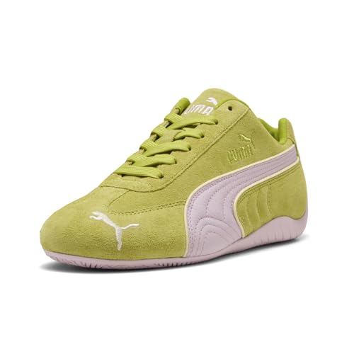 Image of PUMA Womens Speedcat Piping Lace Up Sneakers Shoes Casual - Green - Size 9.5 M