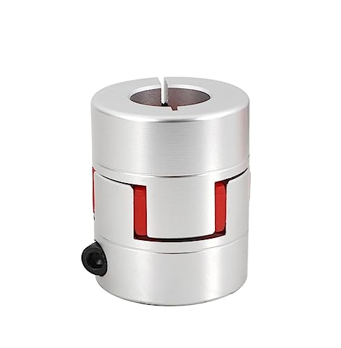 Rigid coupling,Stainless steel rigid coupling 1pcs MD40L50 Aluminum Alloy Plum Shaft Coupling Flexible Motor Connector for CNC Router(MD40L50 D1-16)