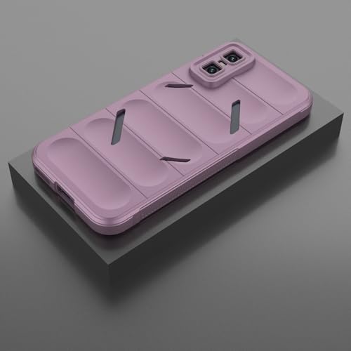 Image of for Infinix GT 30 Pro 5G Phone Case Anti-Drop Soft TPU Rugged Back Cover - Light Purple
