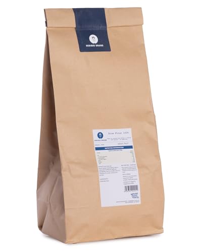 Wholefood Earth - Harina de arroz 100%, sin transgénicos, vegana, sin lácteos, sin azúcar añadido, 1 kg