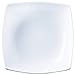ARC H3659 - Plato Hondo de Vidrio, Forma Cuadrada, Color Blanco