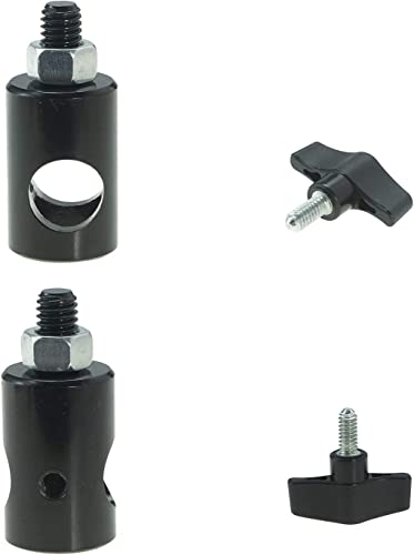 Alluneitter 3PCS Rapid Adapter Convert with 3/8" Screw DSLR Mount Bracket Multi Functional Mount Bracket Adapter, Photo Studio, Light Stand Tip Boom Arm Photo Studio Photography Accessory - Thumbnail 7