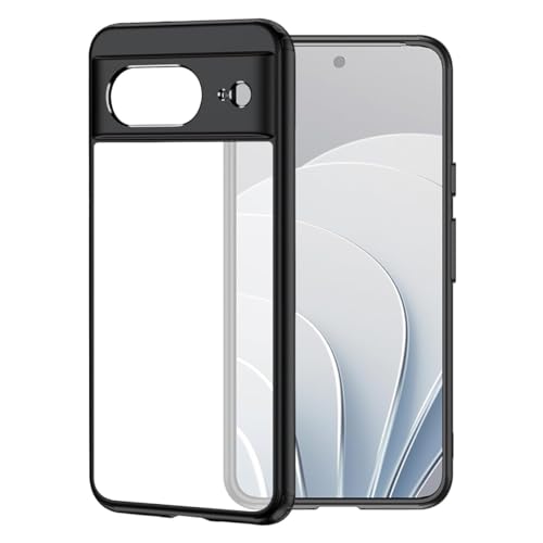 amazon basics Hybrid Camera Protection Transparent Hard Back Case Cover for Google Pixel 8 (Sides Black) (B0CVL65MV4) Amazon Price History, Amazon Price Tracker