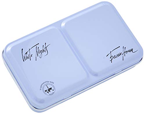 Estojo Metal p/Aquarela Pastilha White Nights p/ 12 Pans AZ