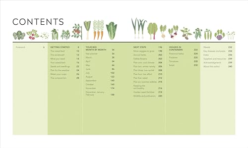 Image of Veg in One Bed New Edition: How to Grow an Abundance of Food in One Raised Bed, Month by Month