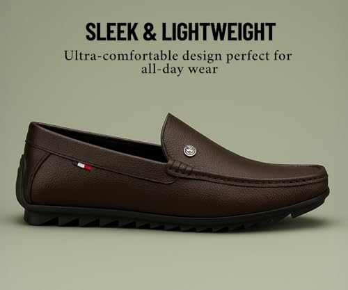 Image of Kraasa Men Stylish Causal Loafers | Premium Outdoor| Lighweight Slip-On's | Soft Cushioned Insole | Super Flexible, Comfortable for Men