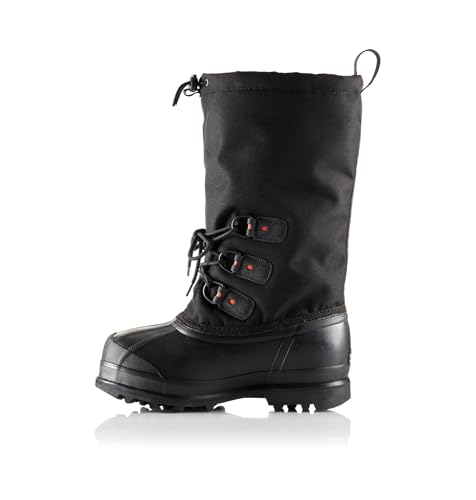 Sorel Women's Glacier XT Winter Boot, Black/Red Quartz, 9 by Sorel - Image 6