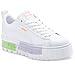 PUMA Womens Mayze Mis Platform Lace Up Sneakers Shoes Casual - Green, Purple, White - Size 10 M