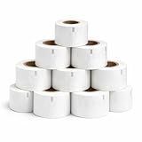 Printing Pleasure 11354 10 Rotoli S0722540 Etichette Multiuso compatibile per Dymo LabelWriter 4XL 450 400 330 320 310 Duo/Turbo/Twin Turbo Seiko SLP 450 430 420 410 400 200 100, 57mm x 32mm