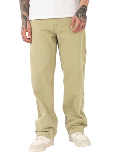 Image of Bewakoof Men's Baggy Fit Jeans