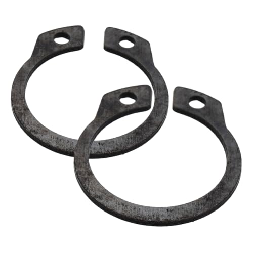 FUNOMOCYA C-Clips for Horizontal Hydraulic Jacks 2pcs External Circlip Snap Rings Metal Retaining Rings Versatile Use