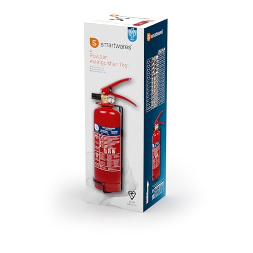 Miniatura 5 de Smartwares Extintor De Polvo - 1 Kg - Para Fuegos Abc - Adecuado Para Vehículos Y Hogares - Soporte De Montaje Incluido - Fex-15112