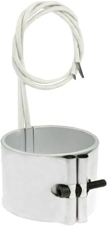 65mm x 50mm Banda Calentador 300W 110V w 2 conductores para máquina de inyección de plástico