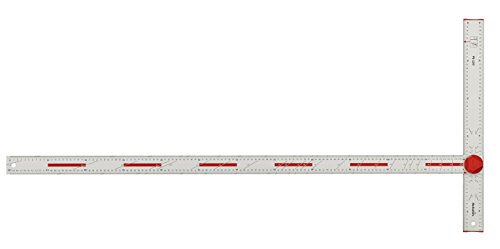 Hultafors 253501 Escuadra ajustable de aluminio anodizado para yesero de 120 mm