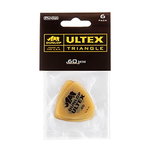 Jim Dunlop 426P.60 Ultex Triangle Player Pack, Brown, 60mm - Image 4