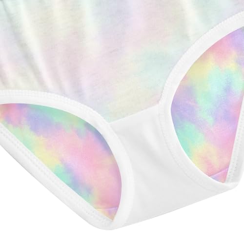 Pastel Tie Dye Toddler Underwear Girls, Girls Briefs, 2T–8 Years4