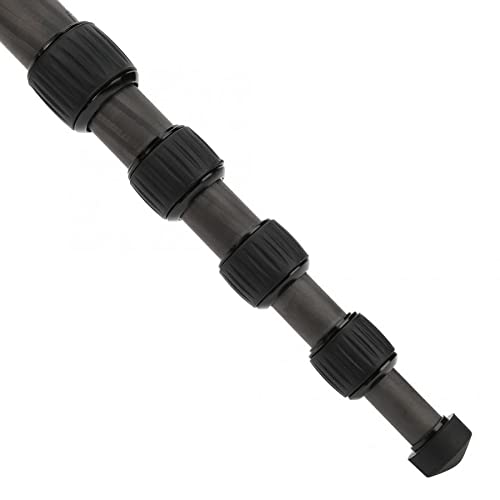 KBREE Accessoires pour Appareil Photo Canne d'alpinisme Monopode télescopique extérieur Portable en Fibre de Carbone pour trépied d'appareil Photo Reflex numérique