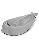 Skip Hop Infant Bath Tub 3-Stage Grow With Baby Smart Sling MOBY Bathtub Grey Age 0+