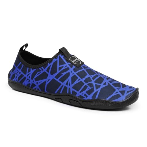 Sapatilha Neoprene Aquatica Nautica Praia Pesca Leve Macia Unissex (Azul, BR, Adulto, Numérico, 41)
