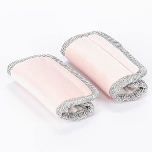 Image of Diono Soft Wraps Car Seat Straps, Shoulder Pads for Baby, Infant, Toddler, 2 Pack Reversible Soft Seat Belt Cushion and Stroller Harness Covers Helps Prevent Strap Irritation, Pink