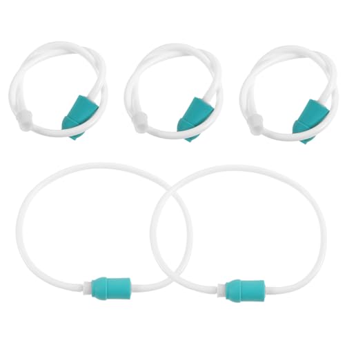 5 piezas de líneas de extensión para máquina de ventosas, conjunto de tubos de vacío para terapia de masaje con ventosas miniatura 1