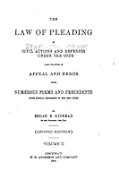 The Law of Pleading in Civil Actions and Defenses Under the Code 1522786228 Book Cover