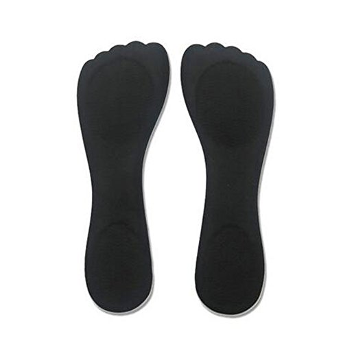 Bringsine Velvety Insole for High Heels, Gel Shoe Insoles for Women Provide Heel Pain Relief, Comfortable Heel Inserts, Plantar Fasciitis, Heel Spurs, 3/4 High Heel Pain Relief Insoles Shoe Pads