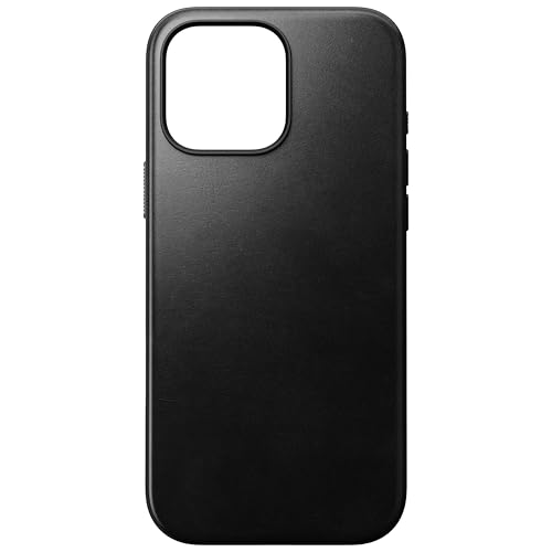 NOMAD Modern Leather Case iPhone 16 Pro Max Black Horween