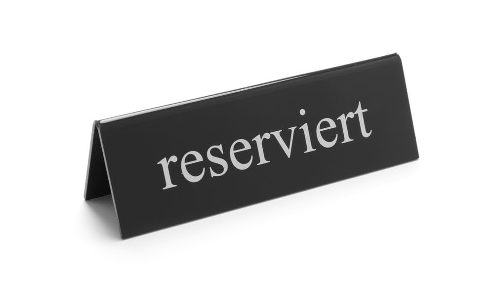 HENDI Table sign reserved, 130x35x(H)40 mm