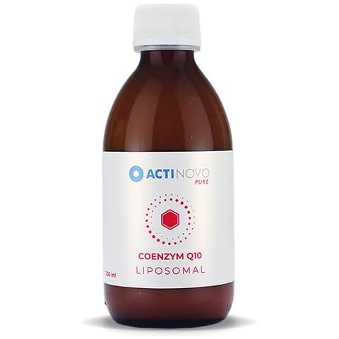 Coenzym Q10 | 50 Tagesdosen à 100 mg CoQ10 | Vegan | 250 ml | Hochdosiert & laborgeprüft | Wirksamer als Kapseln & Pulver | Liposomal Cover