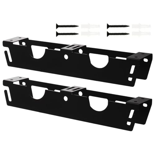 Soporte amoladora – Acero 20 x 10 cm | Pared con gancho cable organizador 2 lugares herramientas eléctricas destornillador pulidora tronzadora reestructuración casa taller pared
