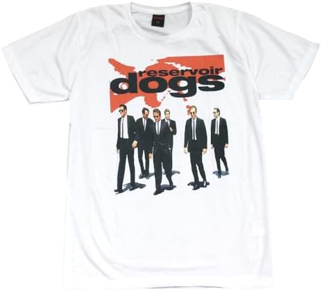 Amazon | [EXCLUSIVE] 映画Tシャツ レザボア・ドッグス タランティーノ 