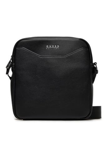 GUESS Sacoche Mestre en similicuir jeans de qualité supérieure pour homme