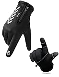 iParaAiluRy Handschuhe Herren Winter Fahrradhandschuhe Herren Winter mit Touchscreen,...