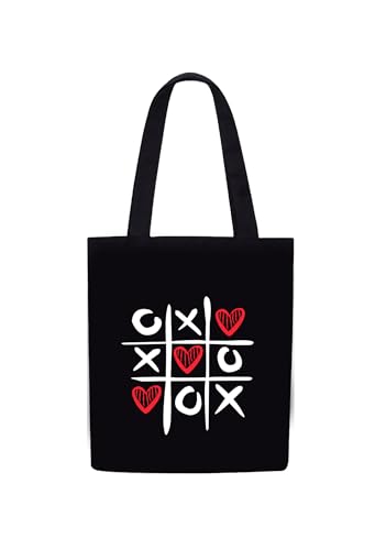 Image of DOODLE Premium Canvas Tote Bag for Women with Zip and Inner Pocket for Shopping, Office, Travel and Daily Use