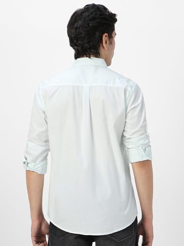 Image of Urbano Fashion Men's Cotton Full Sleeve Regular Fit Casual Solid Shirt