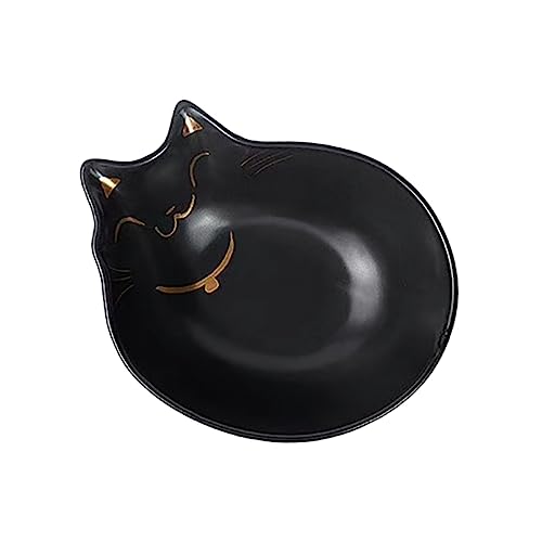 1個 ペットアクセサリー ドッグフードマット アンチチョークペットフィーダー キャットフードディッシュ パズルドッグボウル ドッグフードフィーダー ペットスローフィーダー pet 黒 14.8X12.5CM