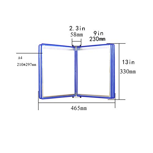 Soporte for archivos con tapa magnético para proteger documentos 2