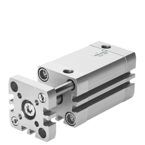 Vérin pneumatique compact anti-rotation ADNGF-16-10-PA à double effet stable