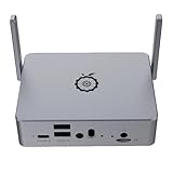 Matériau de qualité supérieure : boîtier en alliage d'aluminium de qualité supérieure avec surface lisse et soyeuse qui offre une excellente dissipation de la chaleur et une protection durable pour votre carte de développement Orange Pi 5 Plus