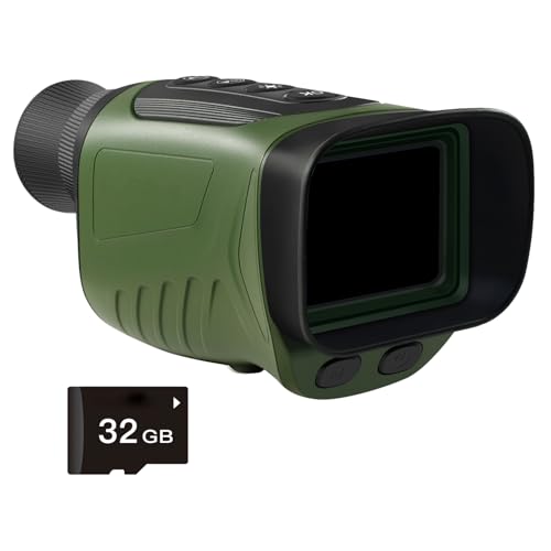 1. Digital Monocular with & Video Compact Travel for Wildlife Observation & Camping Digital Birding