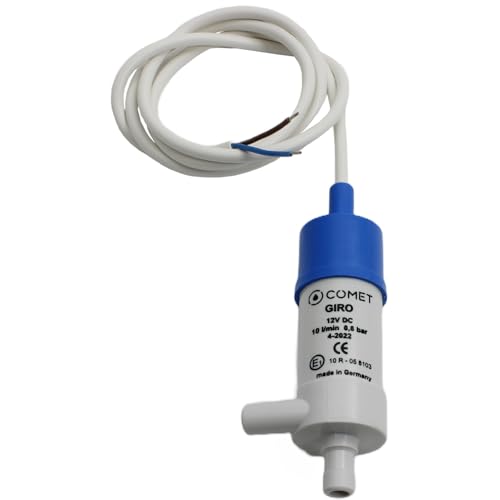 Comet GIRO Pompe d'amplificateur, pompe à eau, 12 V, 10 l/min, 0,5 bar, 5 m