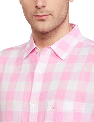 Image of United Colors of Benetton Men's Cotton Slim Fit Shirt