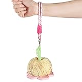 Soporte de hilo de viaje – Minder Spinner de lana con pulsera | Soporte para bolas de hilo con forma de flor | Para el estudio en casa al aire libre Picnic Commuting Travel Holiday Women Beginner